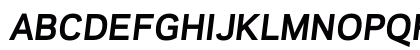 Galaxie Polaris Bold Italic Preview