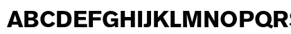 Akzidenz-Grotesk BQ Bold Preview