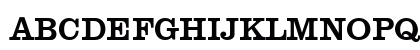 Clarendon T Regular Uppercase Preview