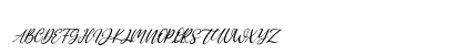 Addison Affson Italic Regular Uppercase Preview