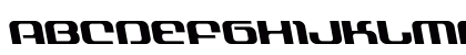 Yeoman Jack Semi-Leftalic Regular Uppercase Preview