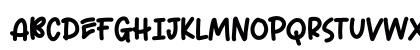 Urang Kaya Regular Uppercase Preview