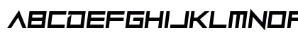 Robot Roc Regular Uppercase Preview