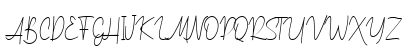 Mitchell Signature Regular Uppercase Preview