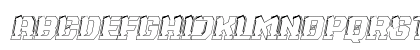 NAXMOS-OutlineItalic Regular Uppercase Preview