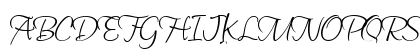 Clarissa Regular Uppercase Preview