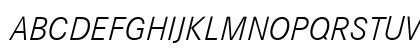 Corporate S Expert BQ Light Italic Uppercase Preview