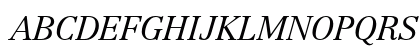 Linotype Centennial 46 Light Italic Preview