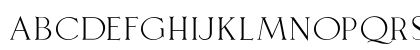 Leonetta Serif Uppercase Preview