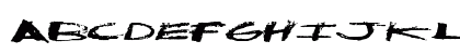 CleanDirty Regular Uppercase Preview