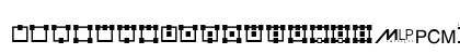 CombiSymbols DV Regular Uppercase Preview