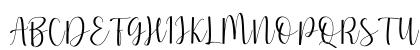 Cinden Regular Uppercase Preview