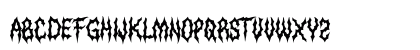 Histeriss Regular Uppercase Preview