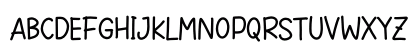 Playmate Regular Uppercase Preview