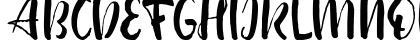 Ale Ale DEMO Regular Uppercase Preview