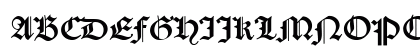 DS Caslon Gotisch OsF Uppercase Preview