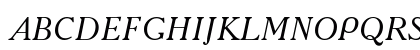 AcademyTT Italic Preview