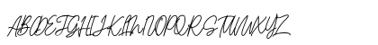 Bambi Handwritten Regular Uppercase Preview