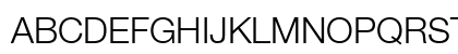 Helvetica Neue Regular Preview