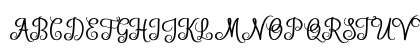 Hello Sweety Regular Uppercase Preview