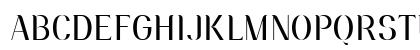 Vandermark Regular Uppercase Preview