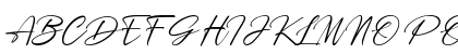 Rosellinda Alyamore Regular Uppercase Preview