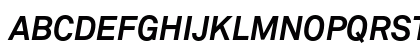 Akkurat Bold Italic Uppercase Preview