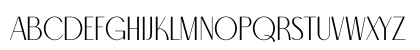 North Carossela Regular Uppercase Preview