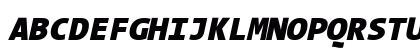 TheSans Mono Black Italic Uppercase Preview