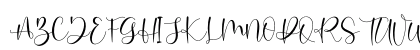 Hosbela Regular Uppercase Preview