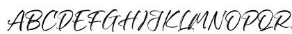 Blacklife Regular Uppercase Preview