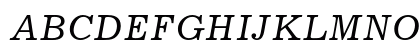 News AT Number Fourteen Italic Preview