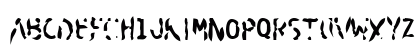 BlueSpent Black Uppercase Preview
