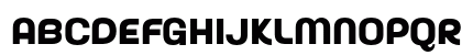 Akuina ExtBd Regular Uppercase Preview