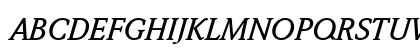 WeidemannMdITC Italic Uppercase Preview