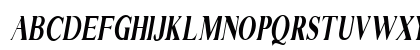 EXTRA Serif Italic Uppercase Preview