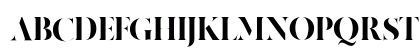 amigh Regular Uppercase Preview