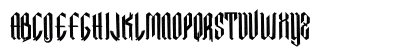 RUMASA Cond Regular Uppercase Preview