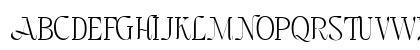 First Class Demo Thin Regular Uppercase Preview