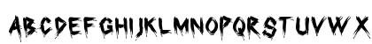 Brack Regular Uppercase Preview
