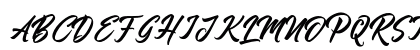 Artukge Script Regular Uppercase Preview