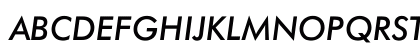 Jensen Italic Regular Preview
