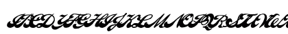 LHF Ballpark Script Regular Uppercase Preview