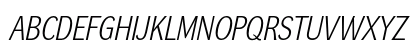 DynaGrotesk LM Italic Uppercase Preview