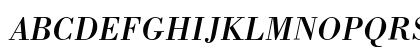 BorjomiC Italic Uppercase Preview