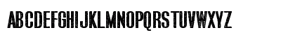 Bluefish ERODED DEMO Regular Uppercase Preview