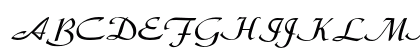DS Admiral Regular Uppercase Preview