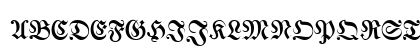 Walbot Normal Uppercase Preview