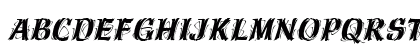 Bristle Tip Regular Uppercase Preview