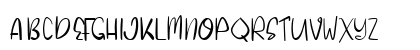 Panna cotta Regular Uppercase Preview